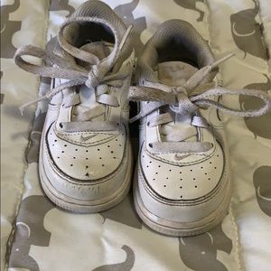 Kids Air Force ones. Size 6c